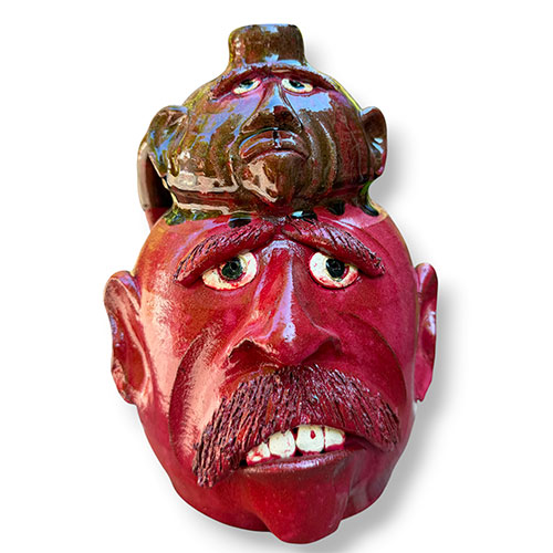 Dal Burtchaell 9.5" Jug on a Head DP6191